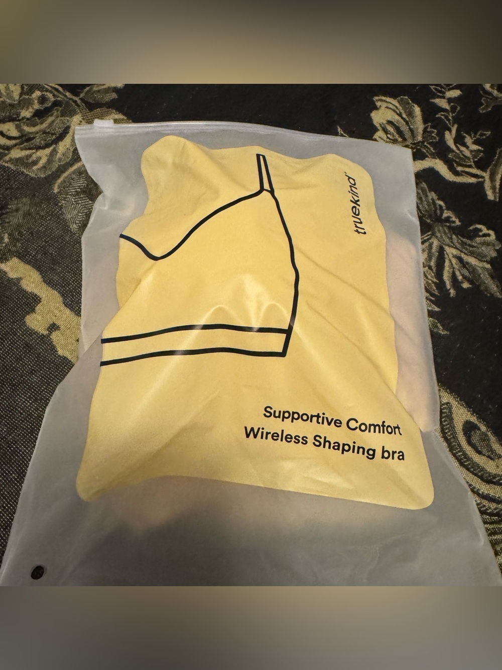 Truekind Women Supportive Comfort Shaping Wireless Bra — Nude - Large - New - Picture 4 of 5